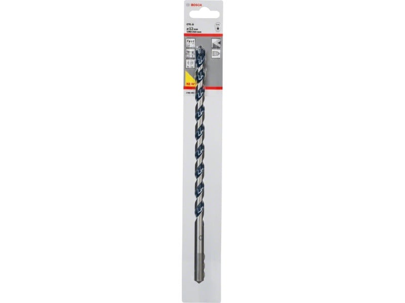 BOSCH Burghiu pentru piatră 12 x 250/190 mm cu două tăișuri CYL-5