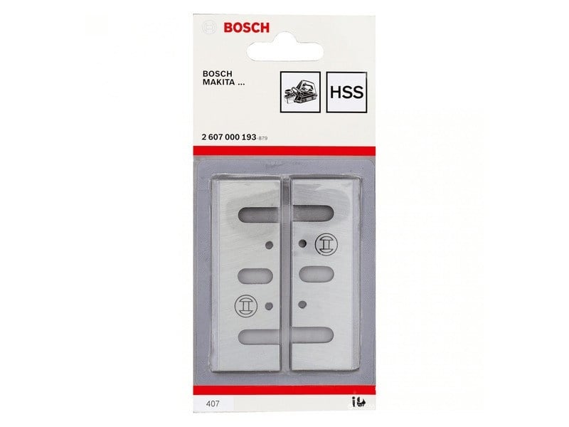 BOSCH Cuțit de rabotare 82 mm pentru GHO 6500 (2 bucăți)