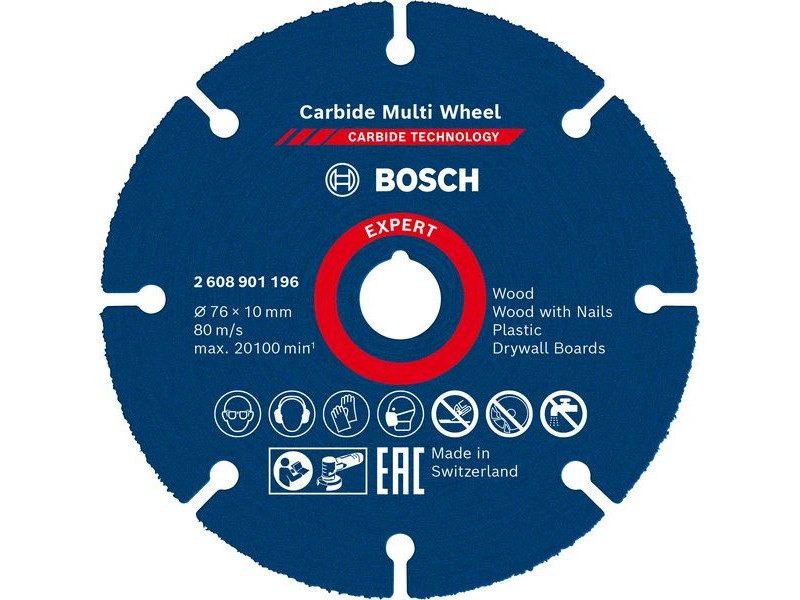 BOSCH EXPERT Disc de tăiere multiplă 76 x 10 mm X-LOCK