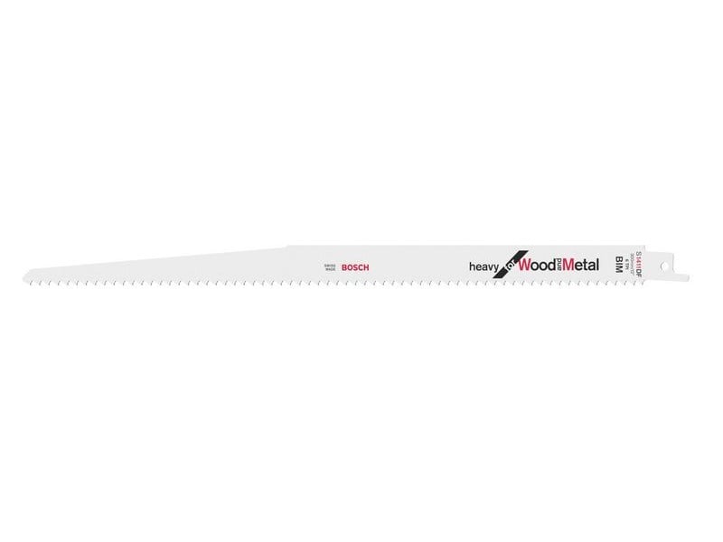 BOSCH Foarfecă de ferăstrău sabie pentru lemn S 1411 DF 300 mm / 6TPI bimetal (2 bucăți)