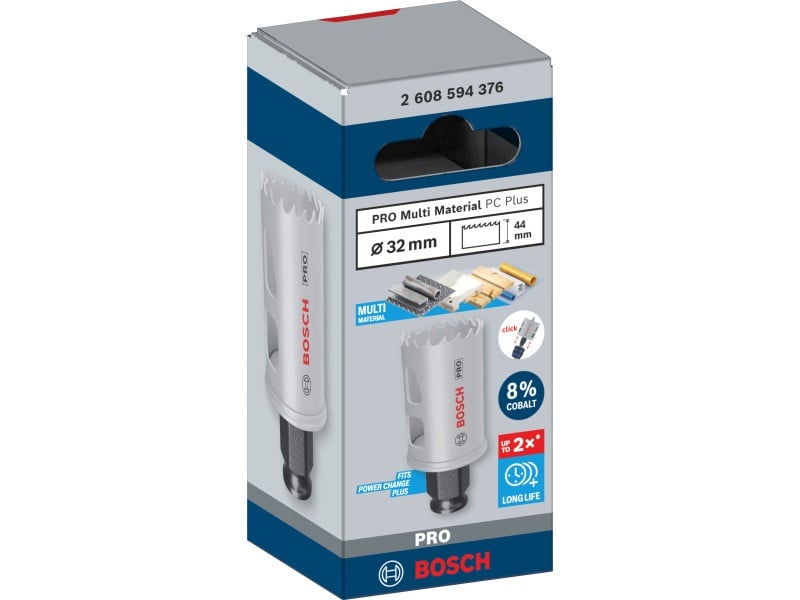 BOSCH PRO Cutter circular 32 mm (8% cobalt) PC PLUS Multi Material - 1 | YEO