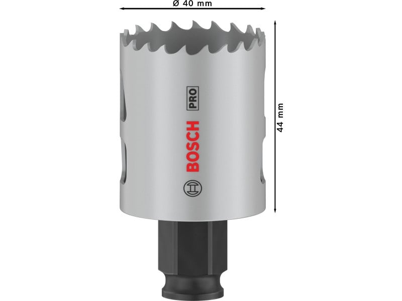 BOSCH PRO Cutter circular 40 mm (8% cobalt) PC PLUS Multi Material - 2 | YEO