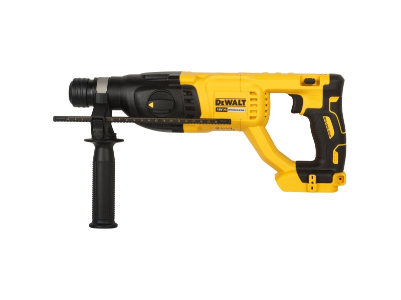 Burghiu cu percuție DEWALT cu acumulator 18 V fără perie de carbon (acumulator + încărcător, fără TSTAK) DCH133NT
