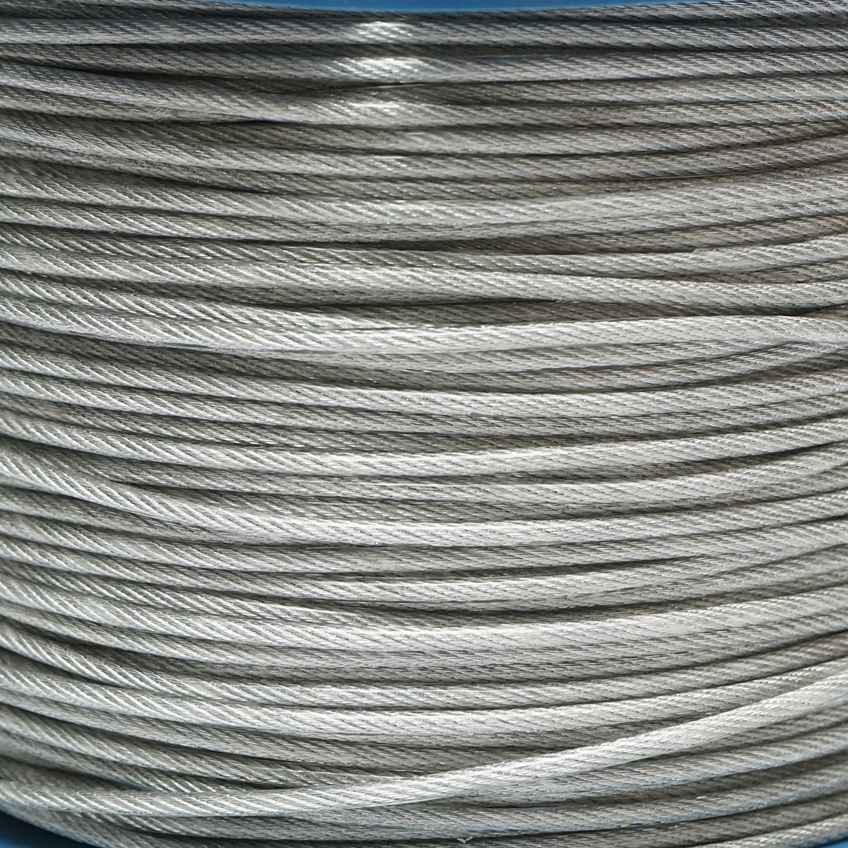 Cablu otel galvanizat cu invelis PVC fi 3mm, foc 6x7+FC, sarcina maxima 230Kg, 250m/rola, greutate 5.07Kg, Cod: DISSW36 - 1 | YEO