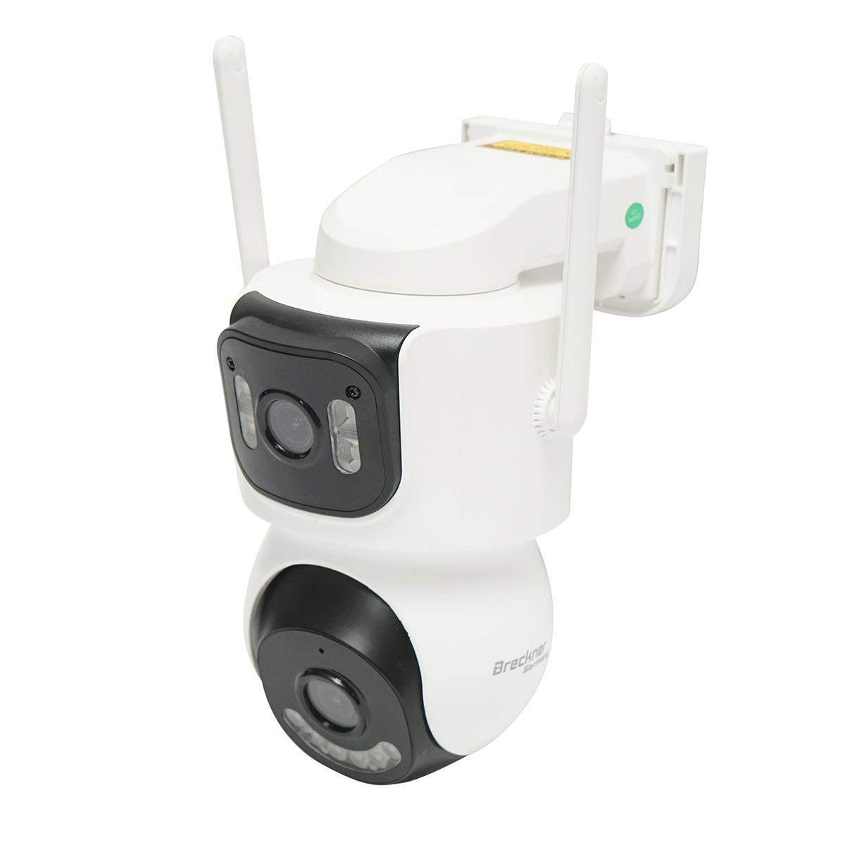 Camera supraveghere 4G, WIFI 2.4GHz cu panou solar 7.6W incarcare rapida, lentila duala 4MP, rotativa 360 PTZ cu senzor de miscare, detectie umana si aplicatie iCSee, Cod: BK69596, Marca: BRECKNER GERMANY - 3 | YEO