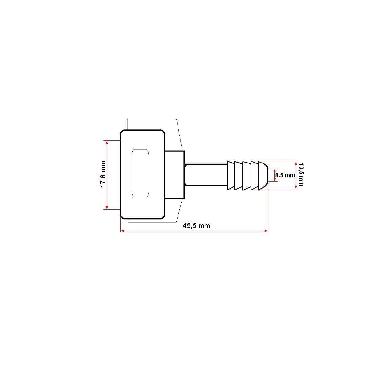 Capacul furtunului de distribuire pentru erbicidator, Cod: DISSA48, Brand: BRECKNER GERMANY - 3 | YEO