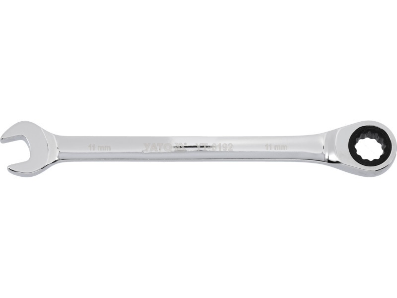 Cheie cu clichet YATO Star 11 mm / 165 mm 72T CrV - 3 | YEO