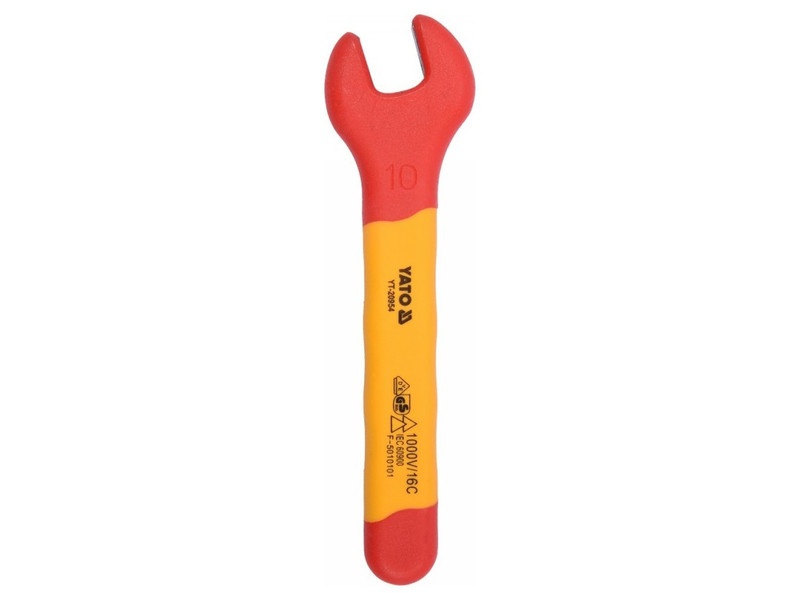 Cheie YATO 10 mm / 110 mm până la 1000 V izolată CrV