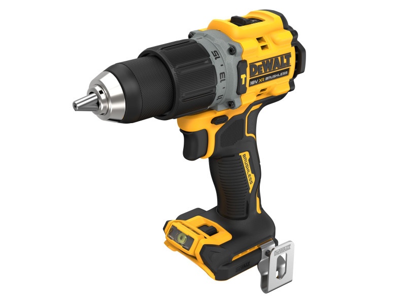 DEWALT Mașină de găurit cu acumulator 18 V fără perie de carbon 90 Nm (acumulator + fără încărcător, TSTAK) DCD805NT - 2 | YEO