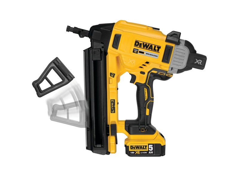 DEWALT Pistol de bătut cuie pentru beton fără fir 18 V (Baterie + încărcător neincluse) DCN890N - 3 | YEO