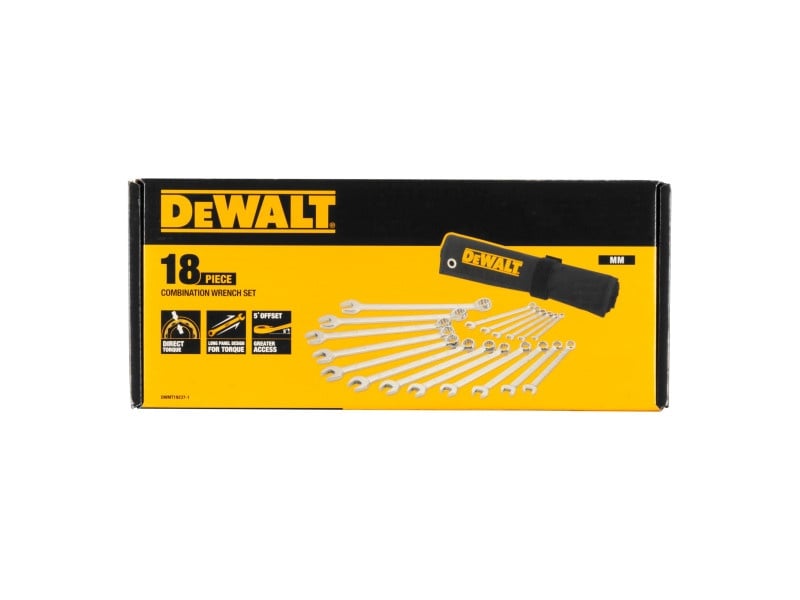 DEWALT set de chei cu stea din 18 piese 6-24 mm - 1 | YEO