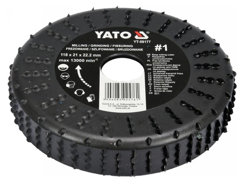 Disc pentru mop grosier YATO #1 118 x 21 mm - 1 | YEO