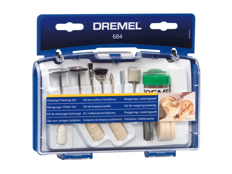 DREMEL Kit de curățare / lustruire 20 de bucăți