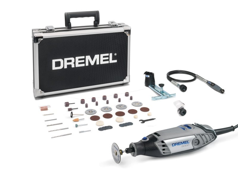 DREMEL Unealtă multifuncțională + set de accesorii din 45 de piese 3000-3/45