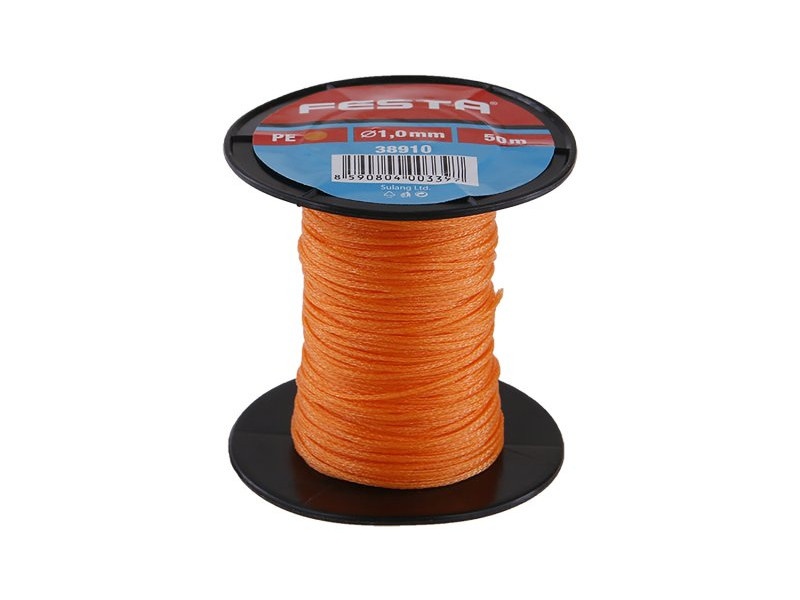 FESTA Cablu de zidărie 50 fm x 1,0 mm portocaliu