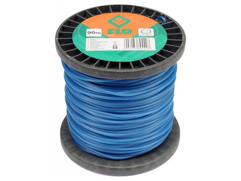 FLO Sfoară de tuns iarba rotundă 2,4 mm x 90 m
