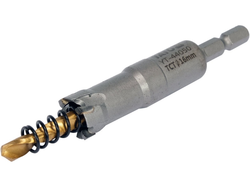 Freză circulară YATO 16 mm TCT cu suport pentru biți - 3 | YEO