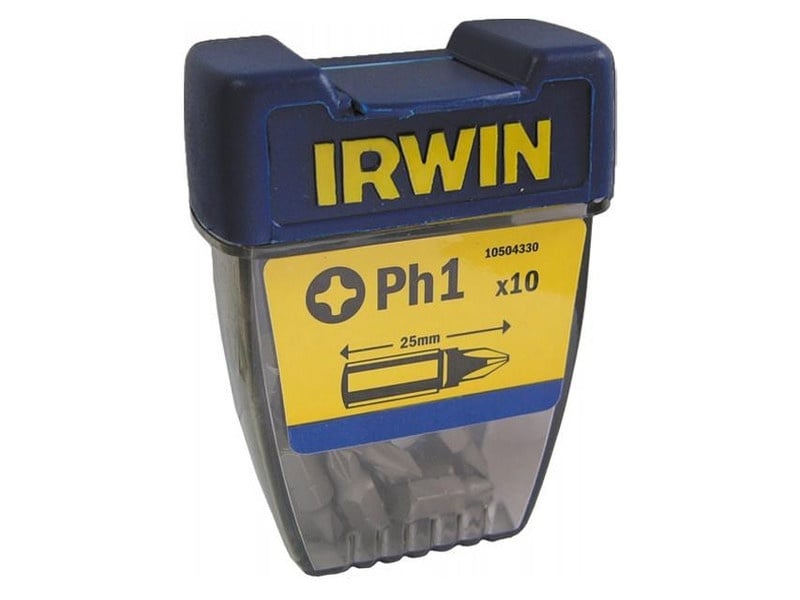 IRWIN Bithegy PH1 x 25 mm (10 buc)