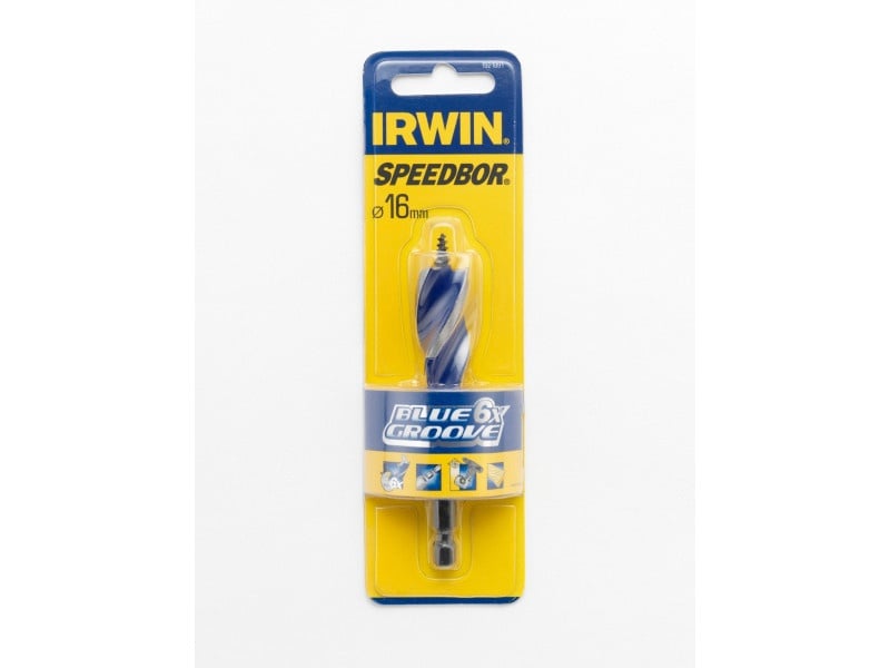 IRWIN Burghiu pentru lemn 16 x 105 mm bit Blue Groove 6x