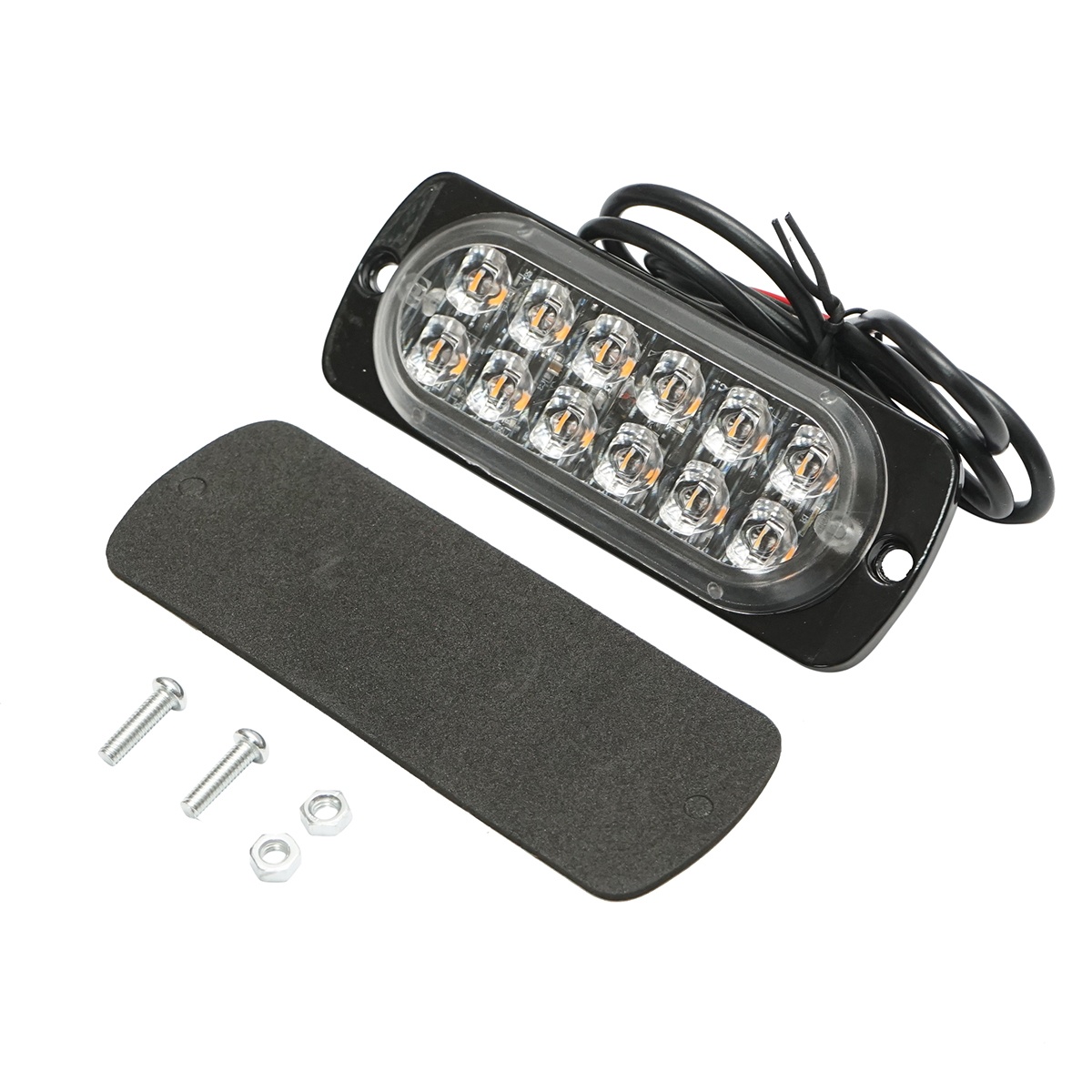 Lampa gabarit LED 12-24V, 12W, galben, 12 LED-uri 110x40x12mm , Cod: BK79849 - 1 | YEO