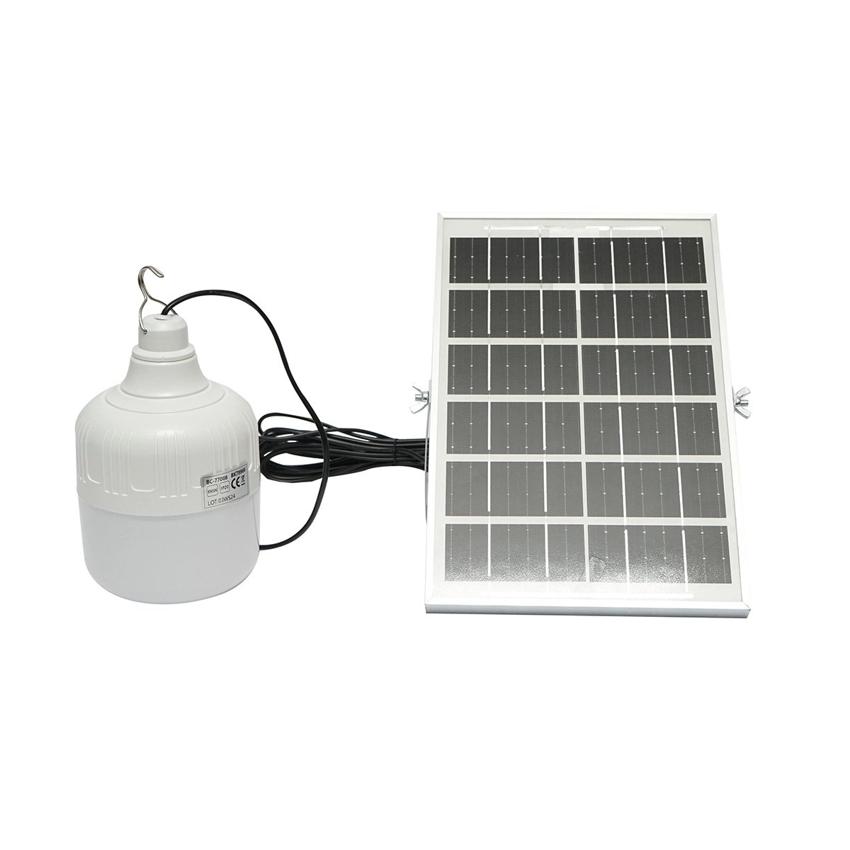 Lampa LED 50W, 6500K cu panou solar policristalin 3W si telecomanda IP20, Cod: BK78969, Brand: BRECKNER GERMANY - 2 | YEO