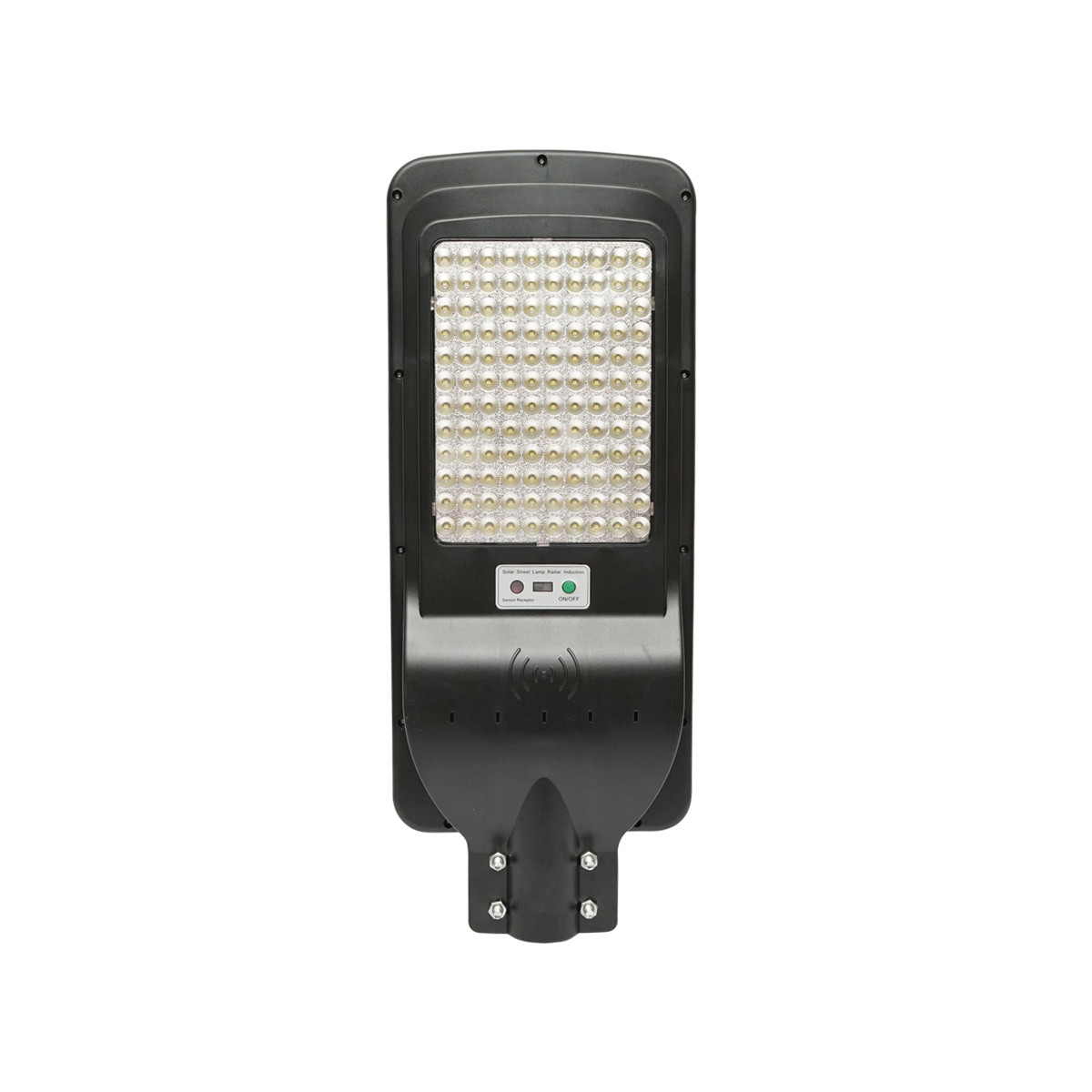 Lampa solara LED iluminat stradal, 150W, IP65, 6500K cu panou solar, senzor de miscare, telecomanda, prindere pe stalp, Cod: BK69221 Echivalență: DISDW57, Breckner Germany - 1 | YEO