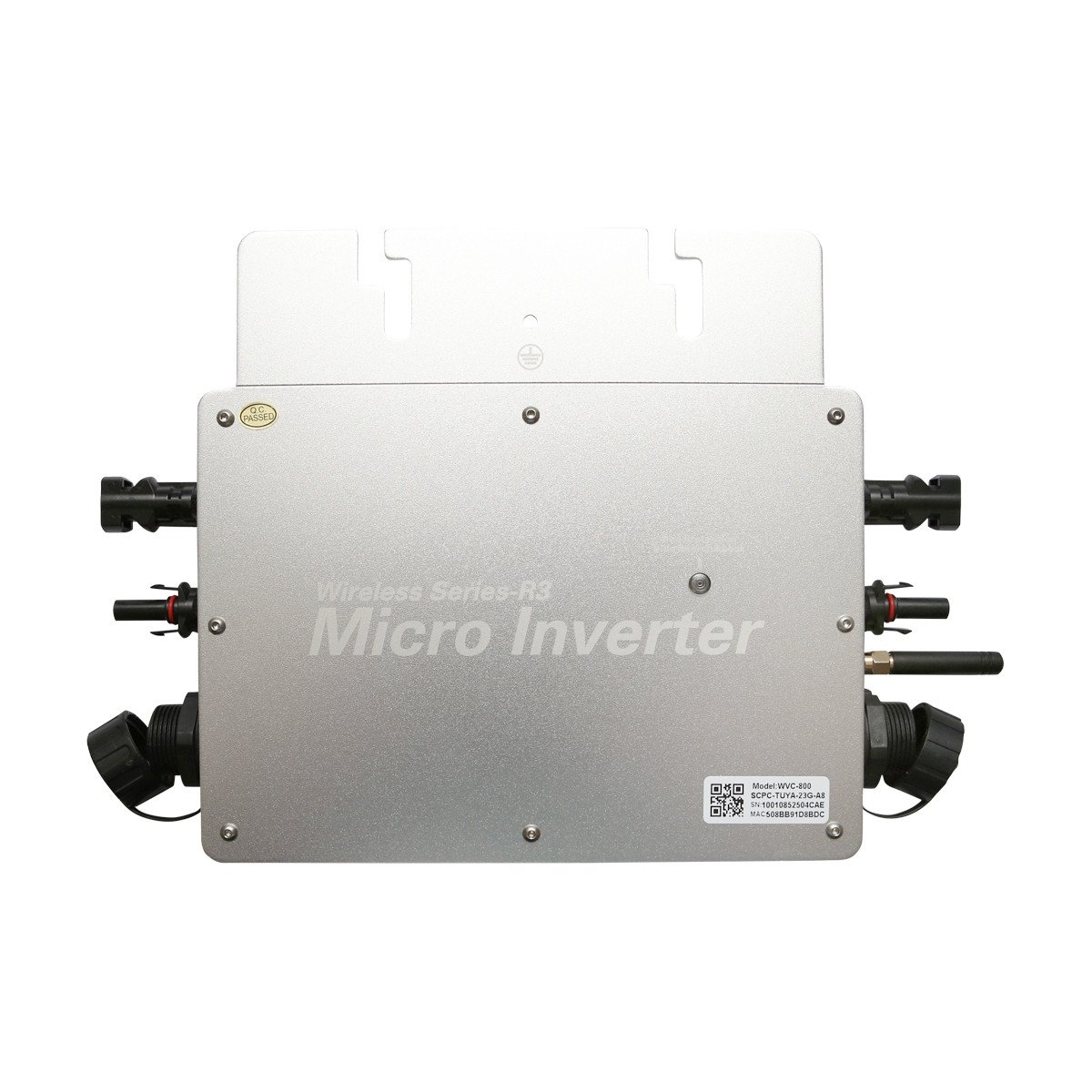 Microinvertor pentru panouri solare fotvoltaice 800W, 230V, WiFi, IP65, MPPT, Cod: DISLP31 - 1 | YEO