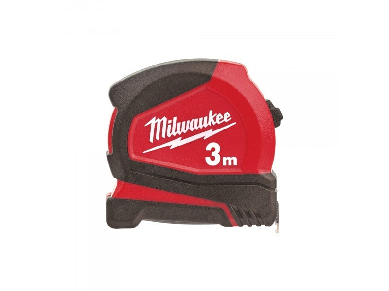 MILWAUKEE Bandă de măsurat 3 m x 16 mm Pro Compact