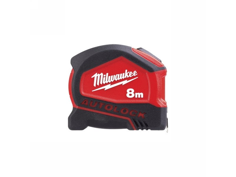 MILWAUKEE Bandă de măsurat 8 m x 25 mm autolock