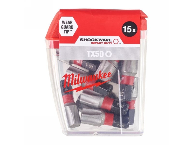 MILWAUKEE Bithegy T50 x 25 mm (15 buc)