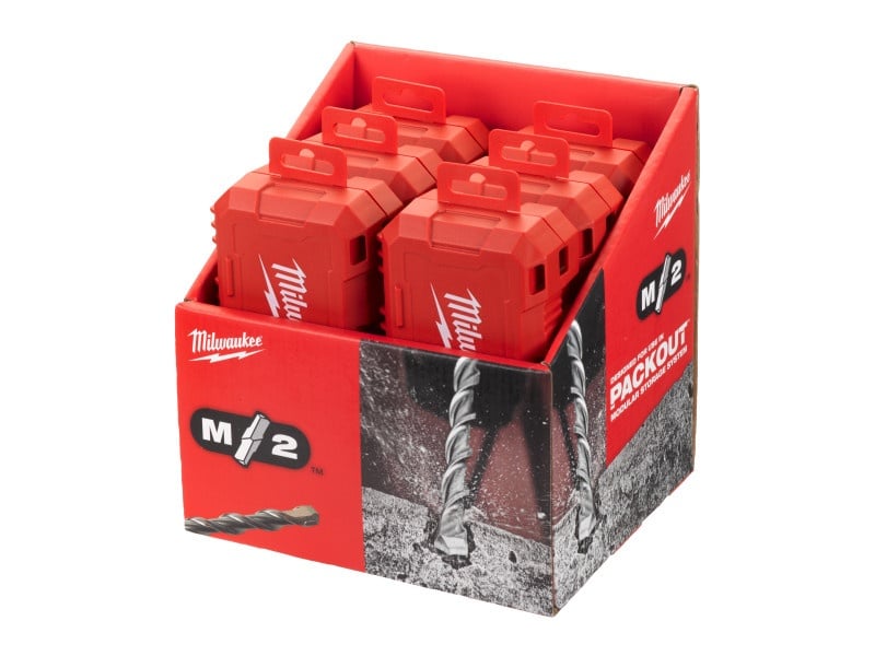 MILWAUKEE M2 set de burghie cu capăt dublu 10 piese SDS-Plus - 1 | YEO