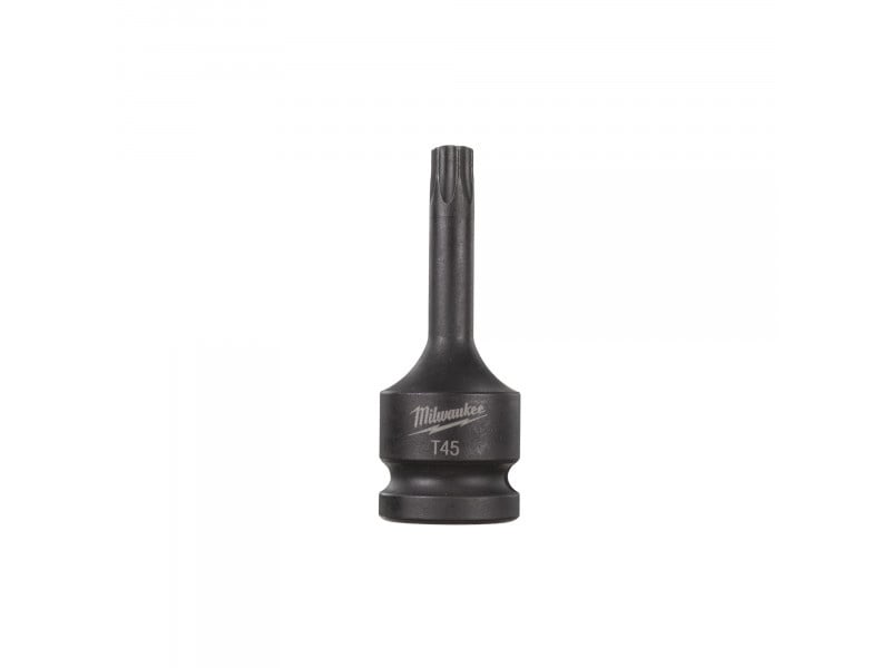 MILWAUKEE Mașină cheie tubulară cu bit lung Torx 1/2" T45 CrMo