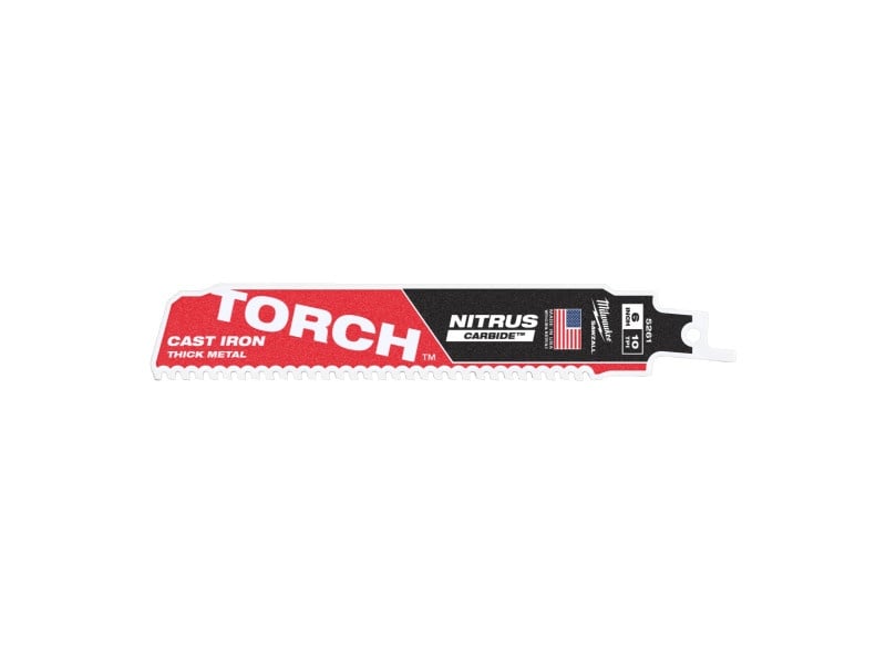 MILWAUKEE Pânză de ferăstrău sabie 150x10 mm TORCH™ NITRUS TCT