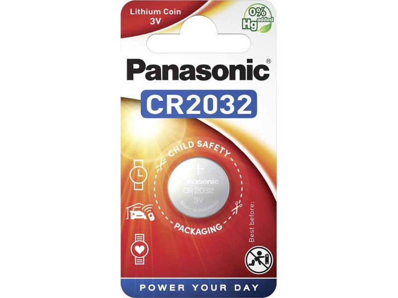 PANASONIC CR2032 celulă buton litiu 3 V