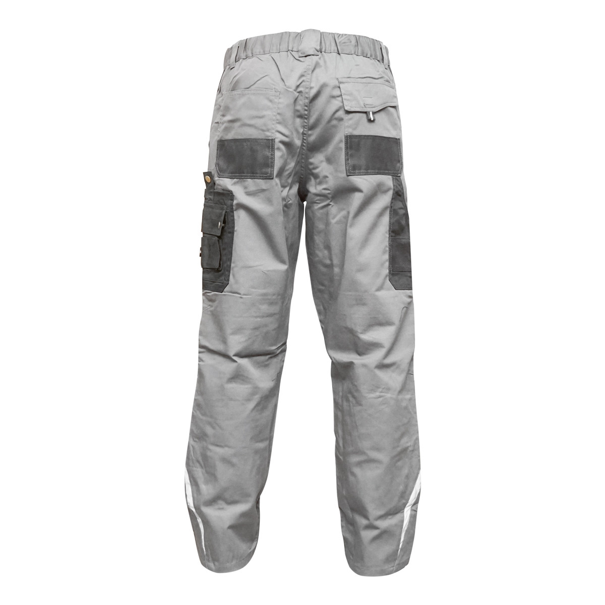 Pantaloni de lucru, poliester cu bumbac, gri cu negru, S,Cod: BK77229, Breckner Germany - 3 | YEO