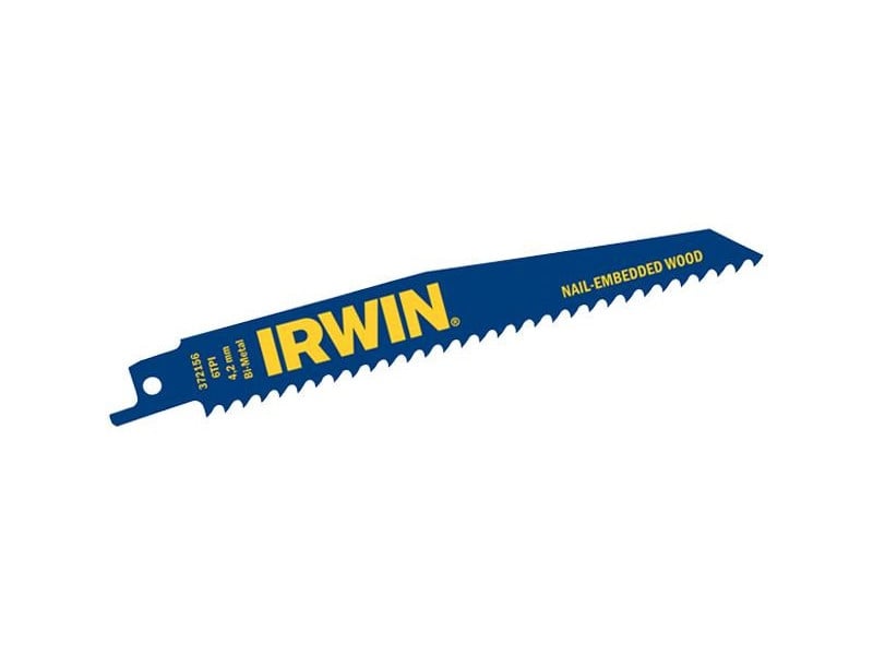 Pânză de ferăstrău IRWIN Saber 150 mm/6TPI lemn bimetal (5 bucăți)