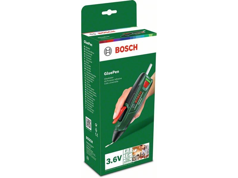 Pistol de lipit fără fir BOSCH GluePen 3,6 V + încărcător Micro USB - 3 | YEO