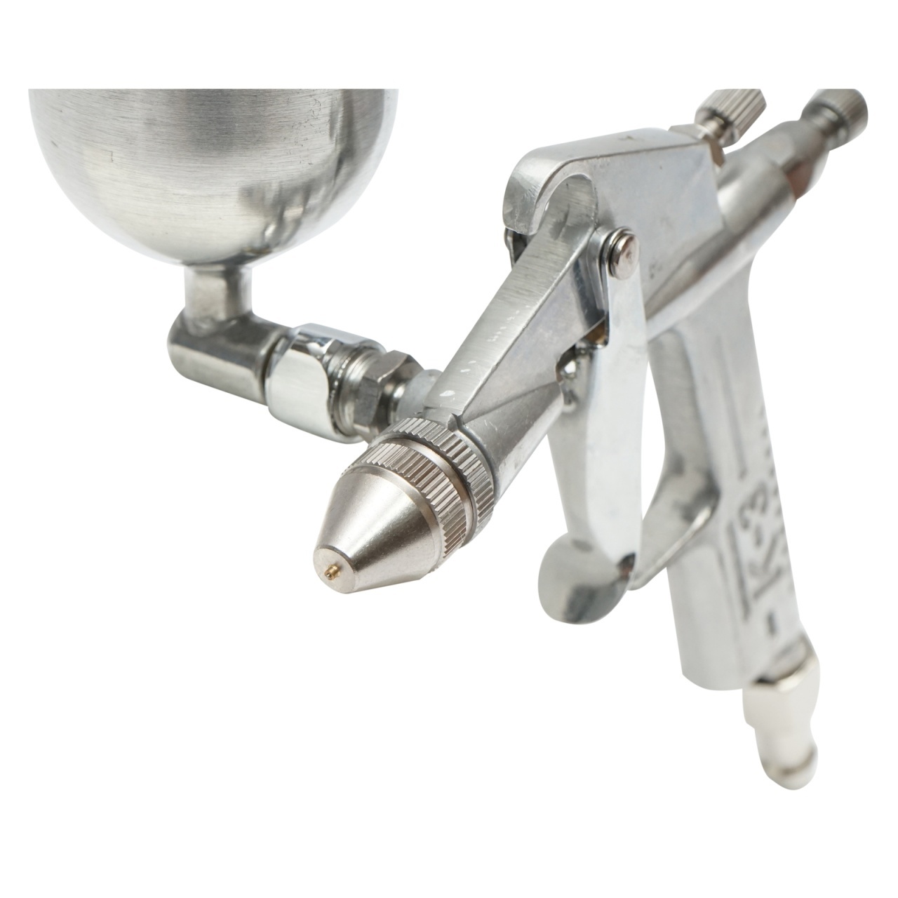 Pistol de vopsit cu aer comprimat 200ml, duza 0.5mm, debit 60ml/min, presiune max. 2.5 bar K-3, Cod: BK7612 - 3 | YEO