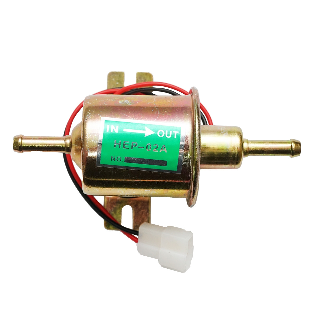 Pompa alimentare electrica universala cu filtru incorporat, 12V, L=145mm, fi 8mm pentru motorina/benzina OEM YK-3118, HEP-02A, Cod: DISSR75, Brand: AUTOSPEED