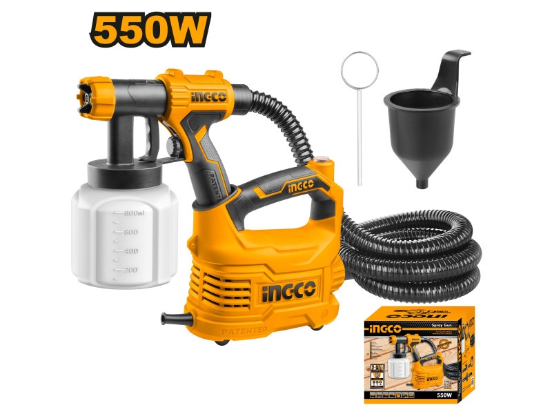 Pulverizator de vopsea INGCO HVLP 550 W - 1 | YEO