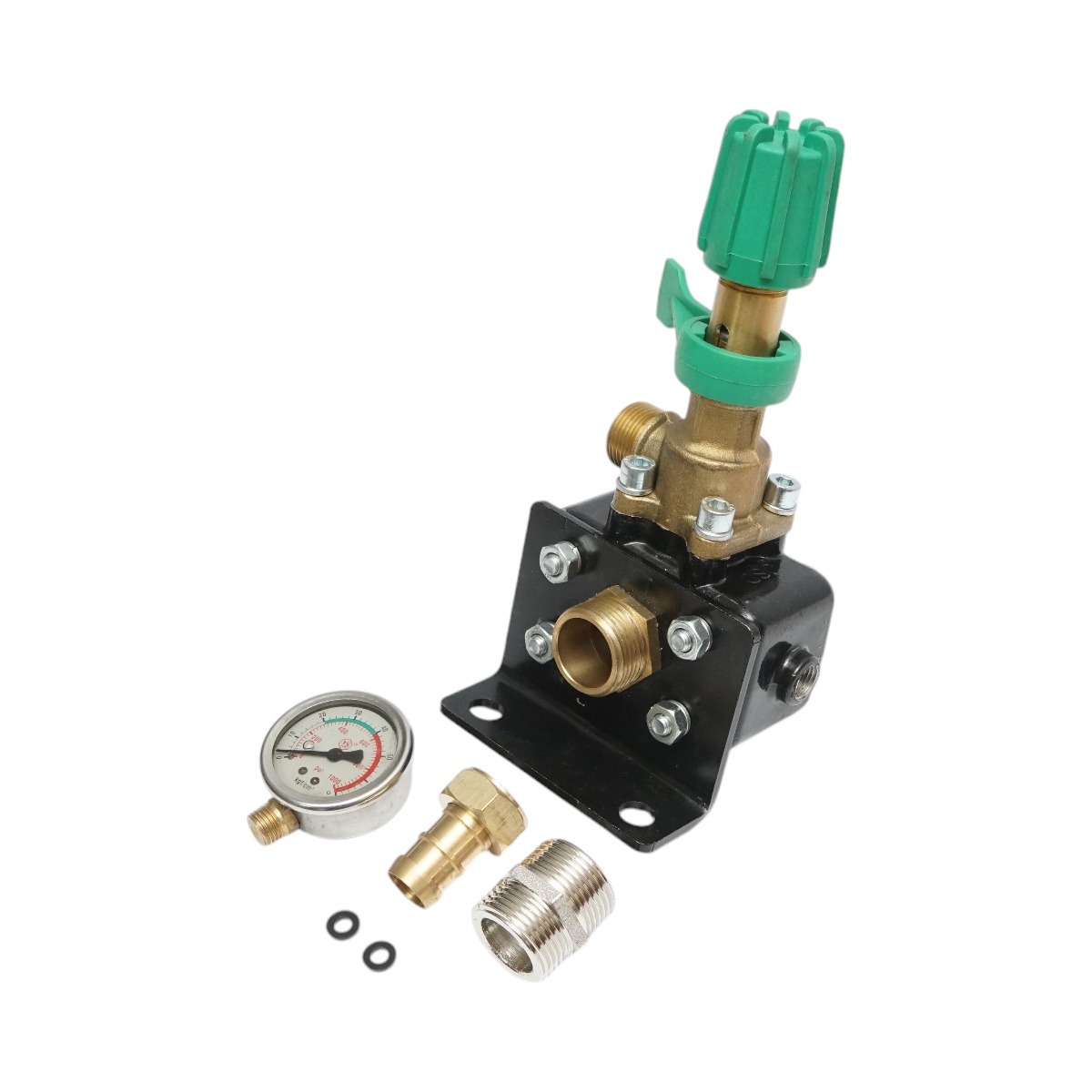 Robinet reglaj presiune cu manometru glicerina pentru erbicidator, Cod: DISPK93 - 1 | YEO