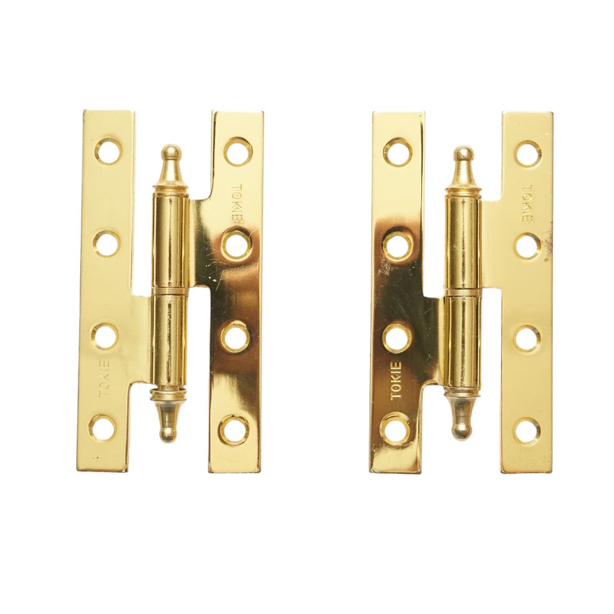 Set 2 balamale bronz pentru usa, stanga 95x55x2,5mm, Cod: DISKU78, Brand: BRECKNER GERMANY