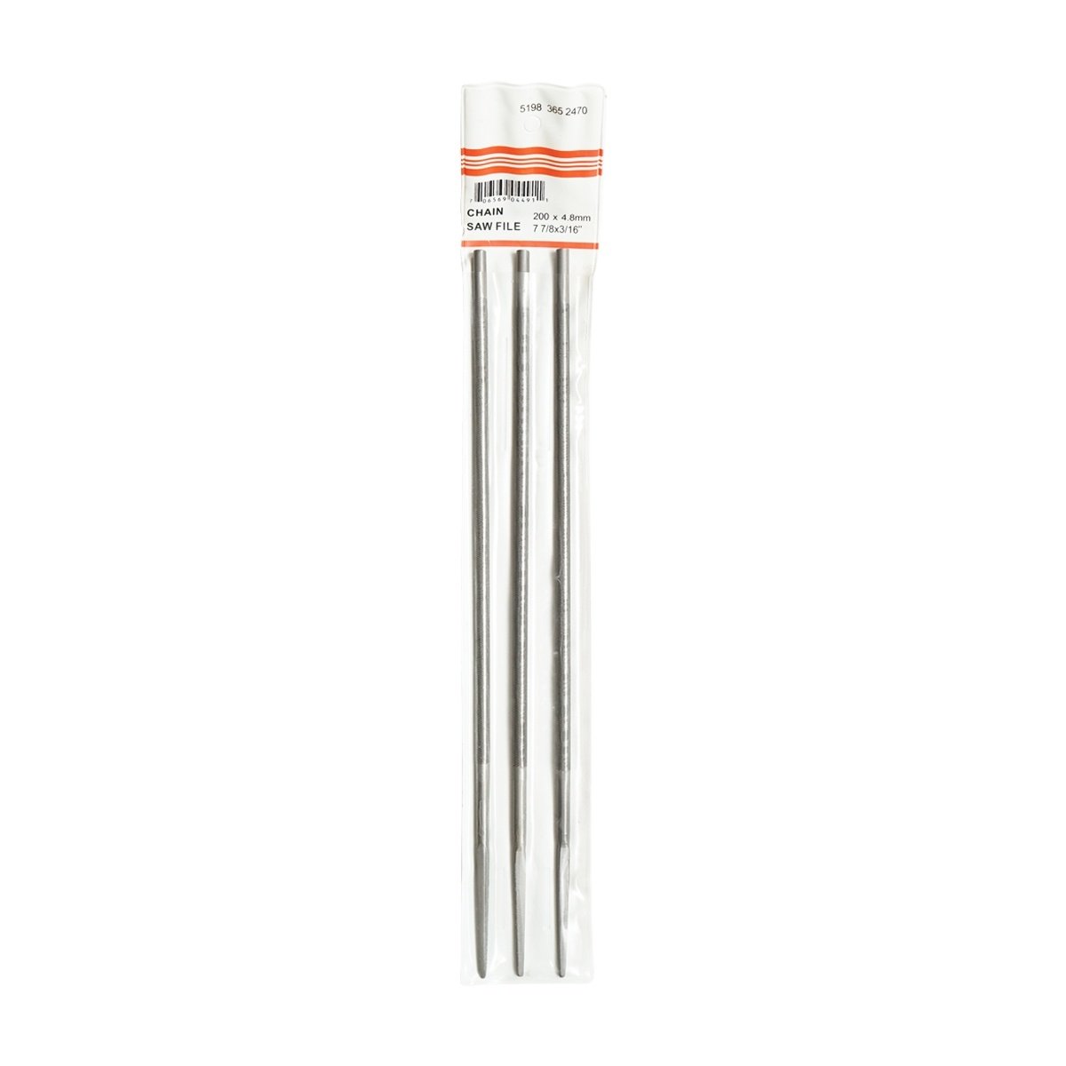 Set 3 pile pentru ascutit lant drujba rotunda 200x4.8 mm, Cod: BK19785, Brand: BRECKNER GERMANY