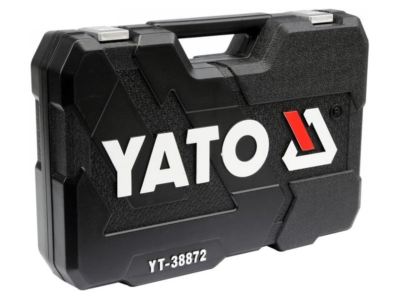 Set de prize YATO 128 piese 1/4", 3/8", 1/2" CrV - 3 | YEO