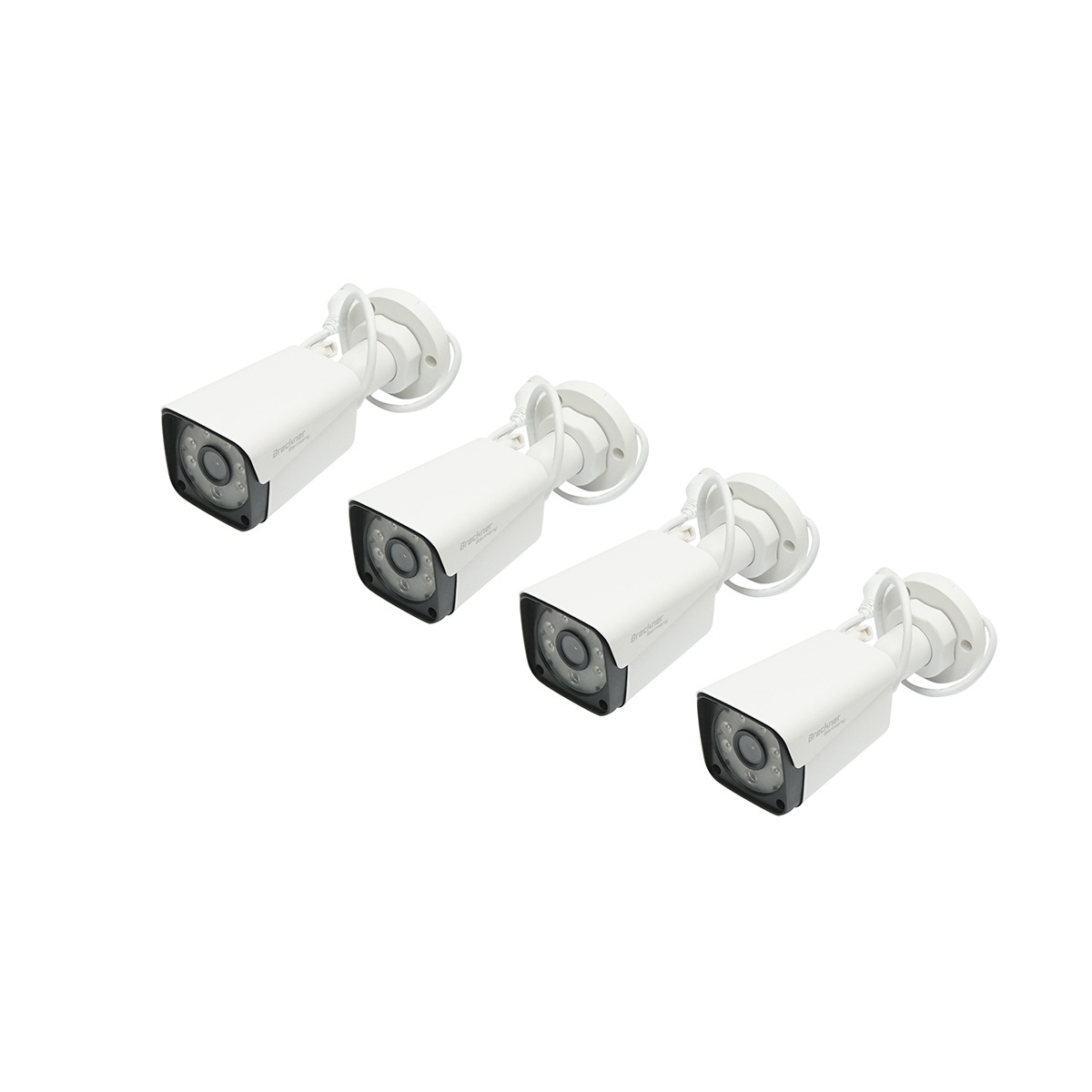 Sistem supraveghere 4 camere 3MP FHD, WIFI P2P, rotativa 360 PTZ cu senzor de miscare, alarma, night vision si aplicatie XMeye, Cod: DISTX77, Brand: BRECKNER GERMANY - 2 | YEO
