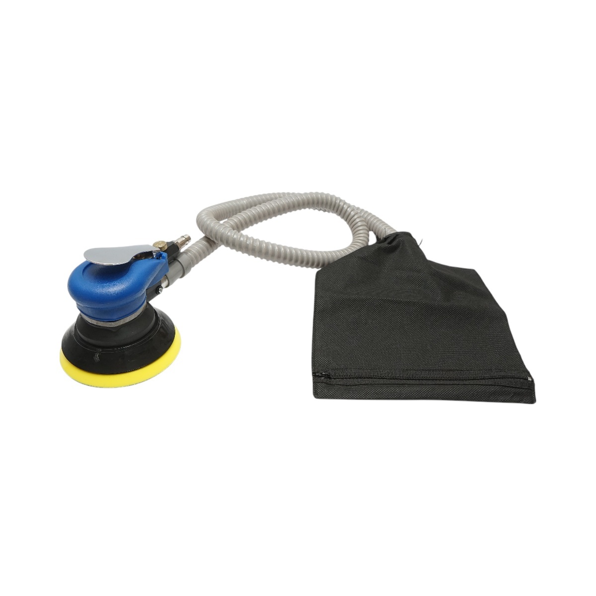 Slefuitor orbital pneumatic 125mm cu sistem de aspirare, viteza 10000 rpm, orbita 2.5mm, presiune max. 8 bar , Cod: BK76124