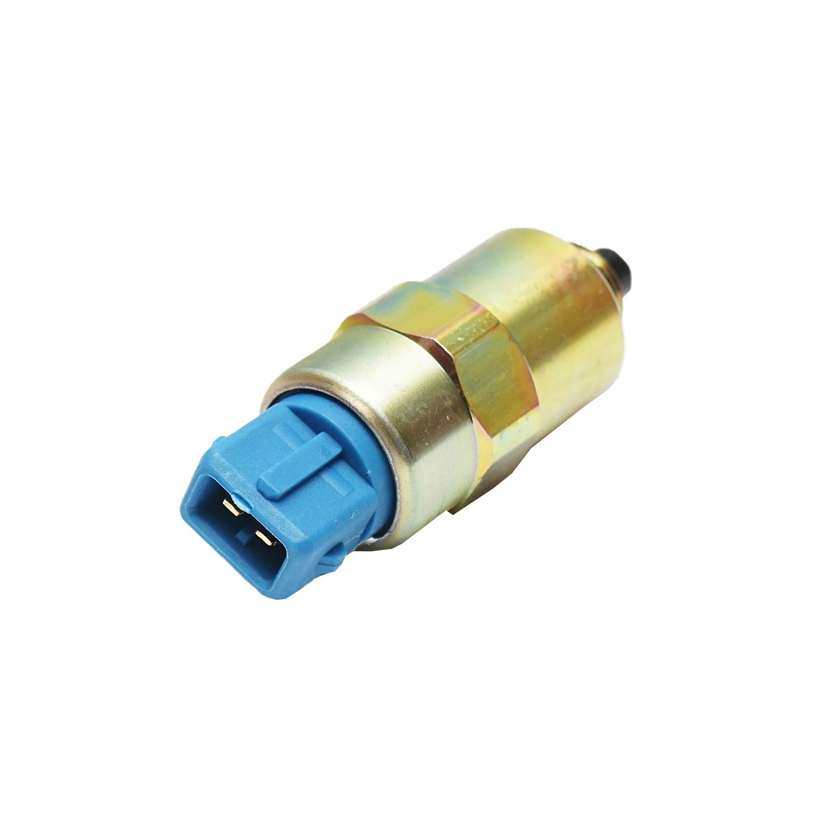 Solenoid opritor pompa injectie filet M14x1.5, 2 conectori pentru Massey Ferguson si Perkins 4224321M91 , Cod: BK69335, Brand: BRECKNER GERMANY