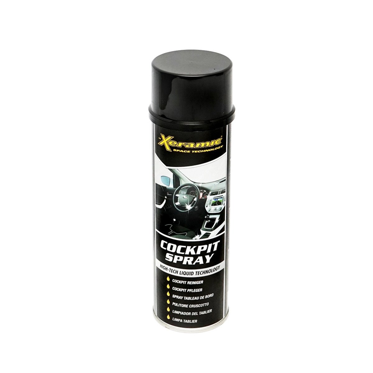 Spray cockpit anti-static incolor pentru curatare auto 500ml, Cod: XER20308, Brand: XERAMIC - 2 | YEO