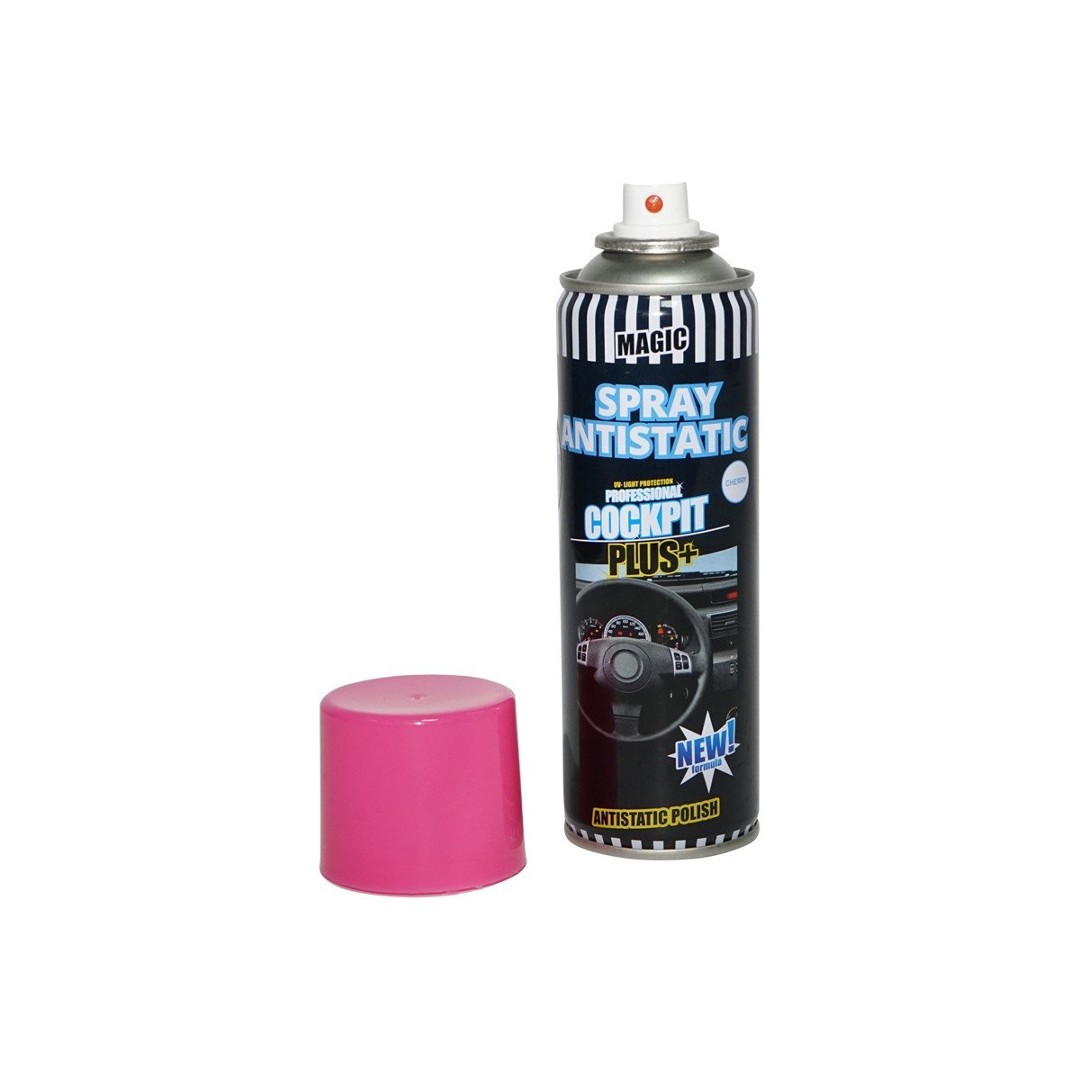 Spray silicon bord antistatic cirese 220ml, Cod: FOX220C, Brand: MAGIC