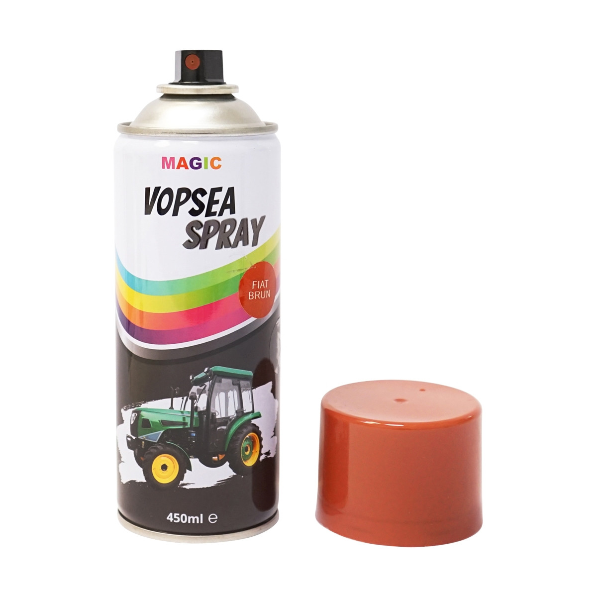 Spray vopsea auto brun tip Fiat U-445 profesionala cu uscare rapida 450ml, Cod: BK833120,Brand: MAGIC - 1 | YEO